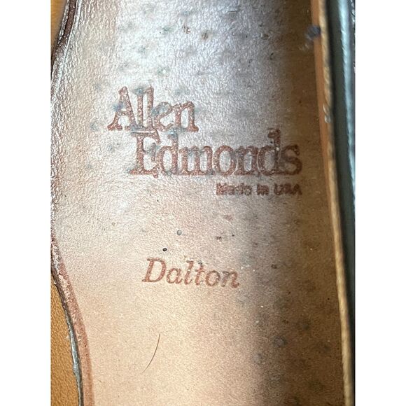 Allen Edmonds Black Nashua Leather Kiltie Tassel Loafers Shoes  Mens Size 10.5 main image 10